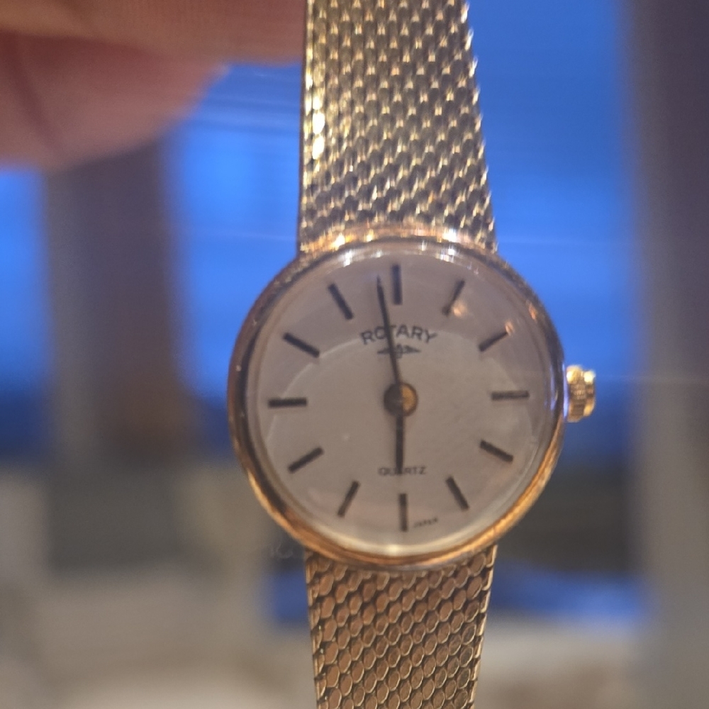 Gold Mesh Women's Watch
